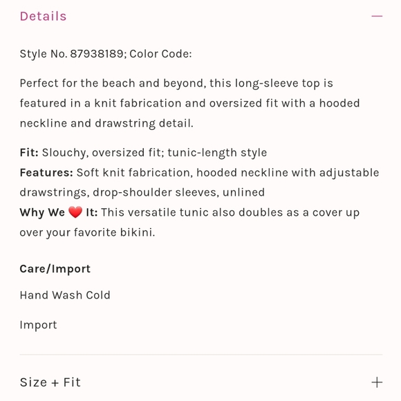 Free people 🖤Sand dollar crochet tunic - Picture 2 of 2